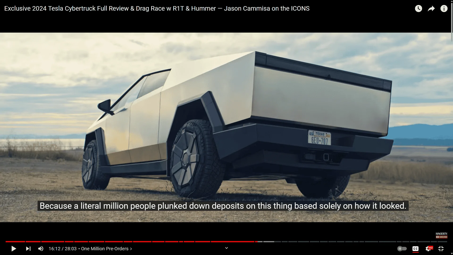 Tesla Cybertruck Jason Camissa's Cybertruck Review Video & Podcast -- A MUST WATCH 1701472133658