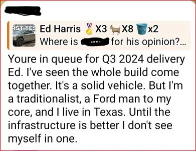 Tesla Cybertruck How to tell your place in reservation line? CyberTruck Delivery 3rd Q 2023 blacked