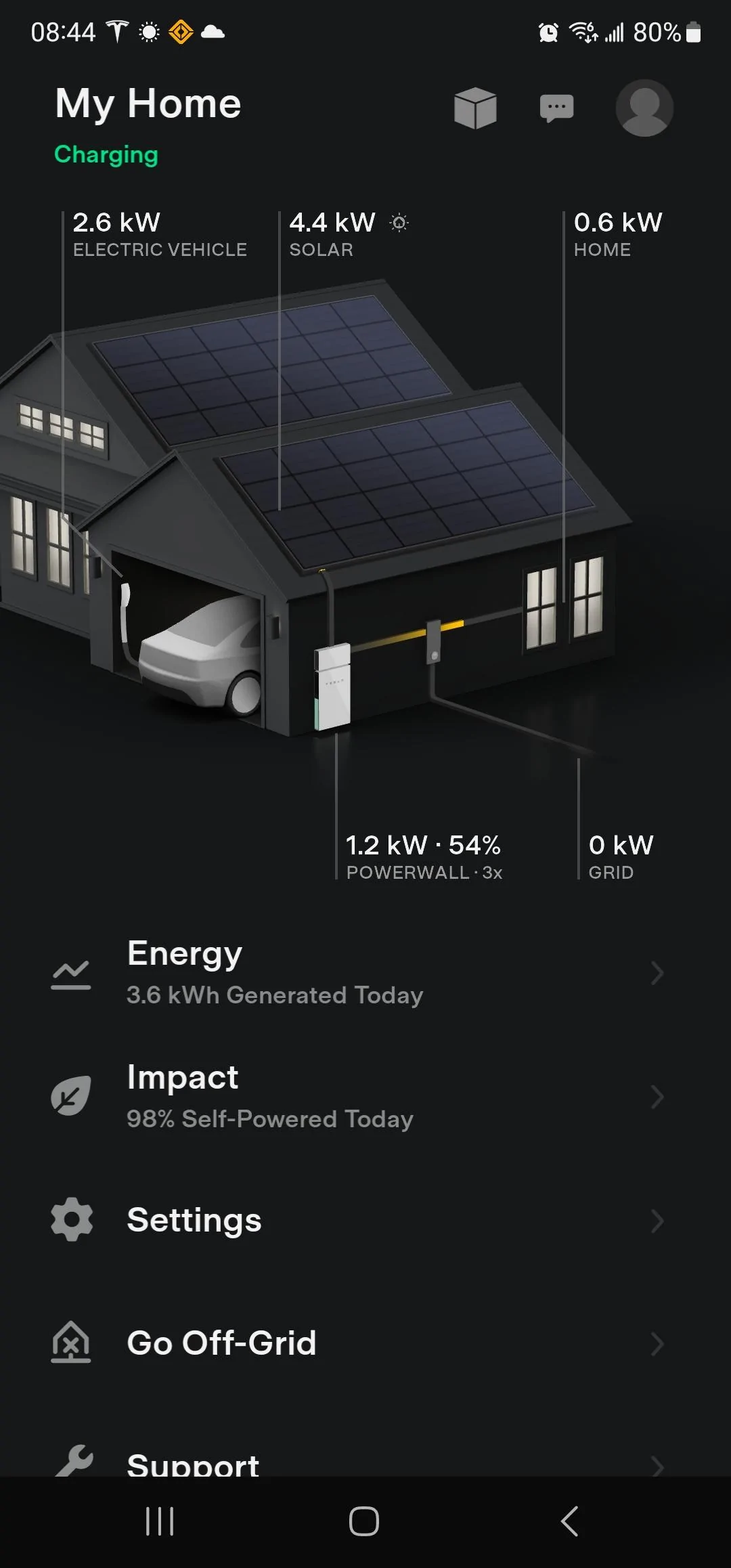 Tesla Cybertruck Powershare compatible wall charger - Tesla Universal Wall Connector in online shop Screenshot_20231202_084427_Tesla
