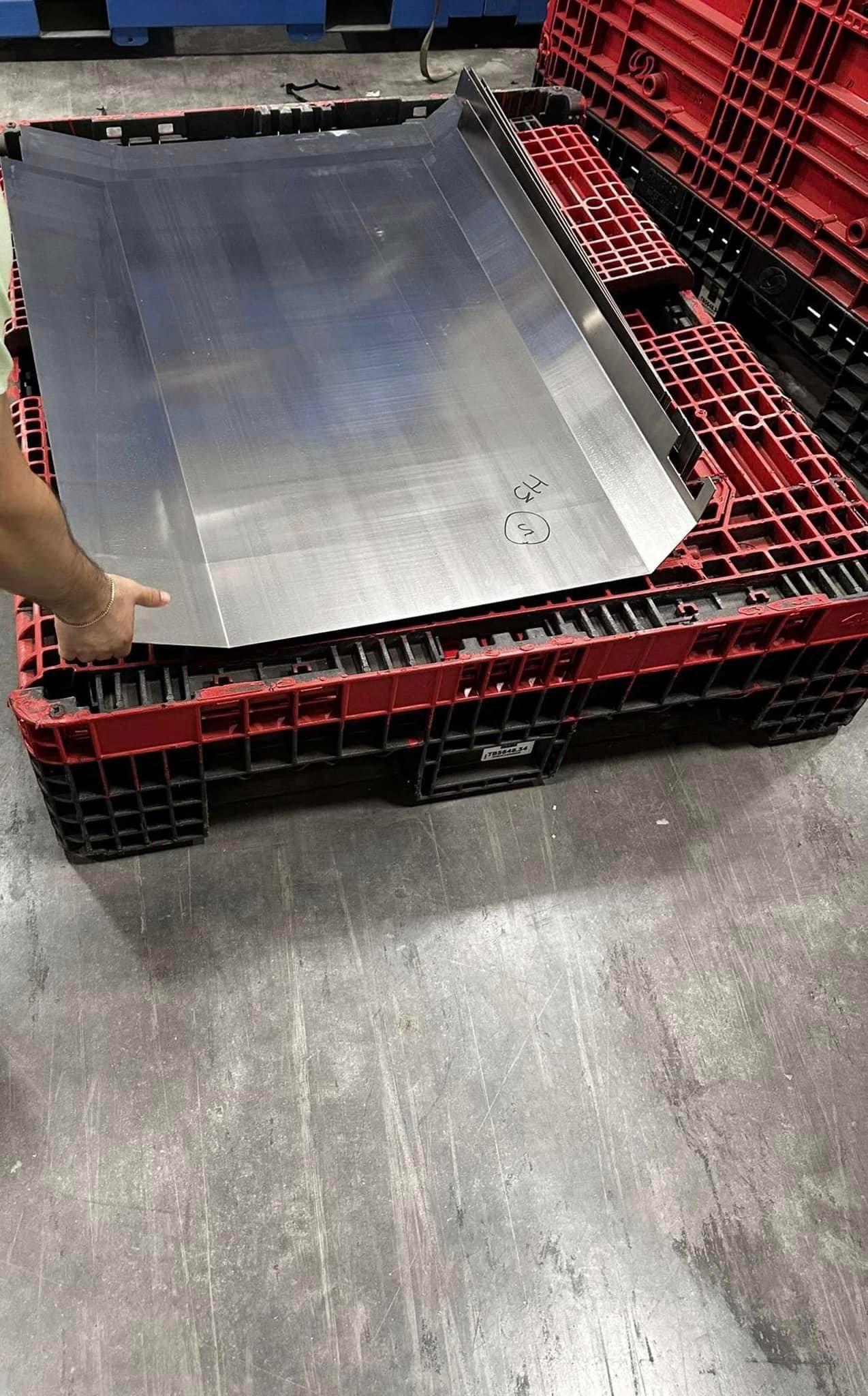 Tesla Cybertruck Stainless steel thickness not 3mm but UP TO 1.8mm thick. Still stop bullets from .45-cal Tommy gun and Special Forces 9mm MP5 machine pistol 5418A80E-6878-4AE2-BA7C-73DD36CCAC56