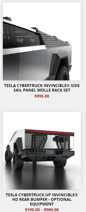 Tesla Cybertruck Official Cybertruck Accessory Store is live!! Tailgate ramp, crossbar, Basecamp tent, vehicle wrap, Franz ball decal and more 🛒 7erxUMq