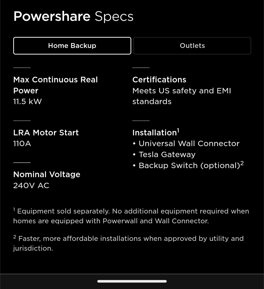 Tesla Cybertruck Powershare compatible wall charger - Tesla Universal Wall Connector in online shop Screenshot_20231203-164335