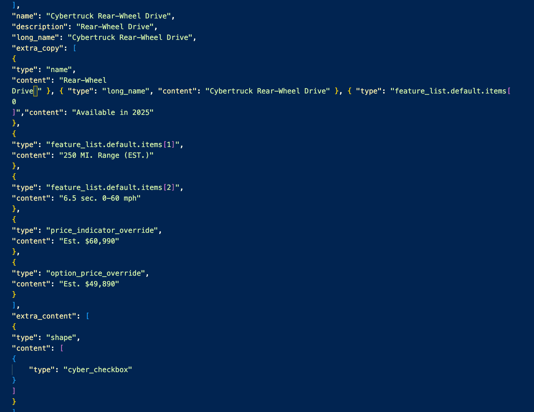 Tesla Cybertruck Site code exploration: (Interior options?) + Wireless charging 1701732912823