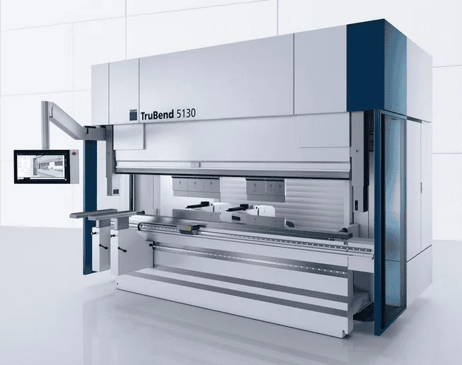 Tesla Cybertruck Machines used to Bend Cybertruck stainless steel - Trumpf TruBend machines 1701843411243