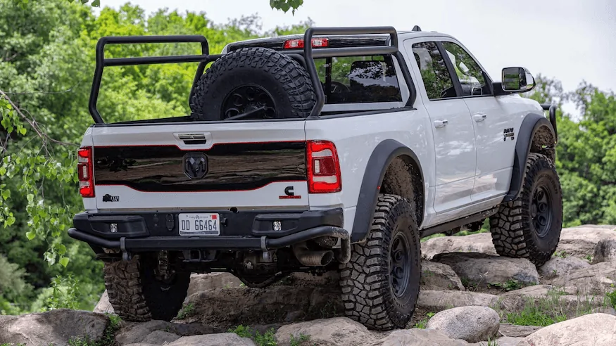 Tesla Cybertruck Cyberbeast vs AEV Prospector XL 1701877618770