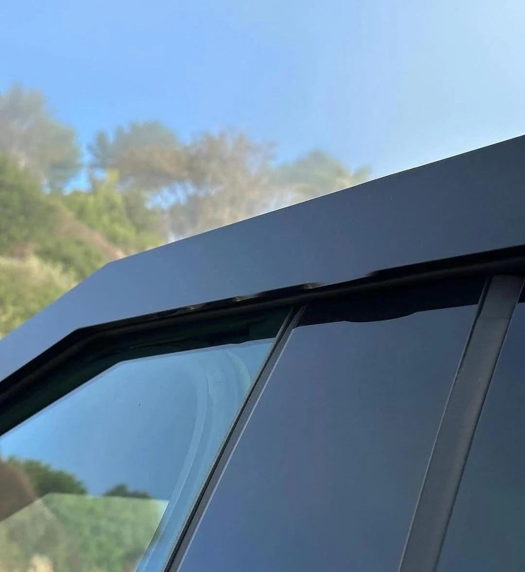 Tesla Cybertruck Cybertruck factory color wrap in WHITE or BLACK will cost $6,500. Satin stealth clear wrap costs $5K 1000004687