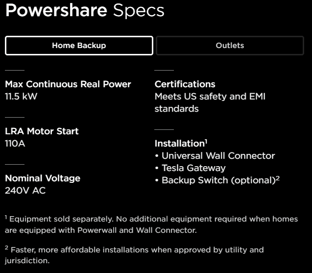 Tesla Cybertruck Powershare compatible wall charger - Tesla Universal Wall Connector in online shop 1701893977122