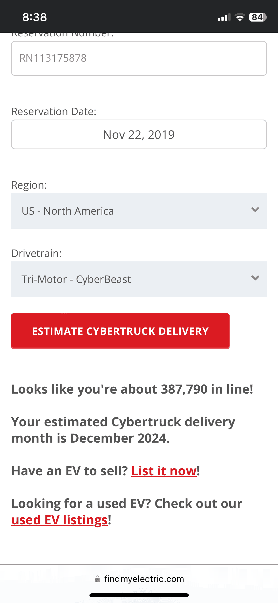Tesla Cybertruck Where are you on the reservation list? 993CB9F8-D98D-42AF-BC29-A82DDB0513E4