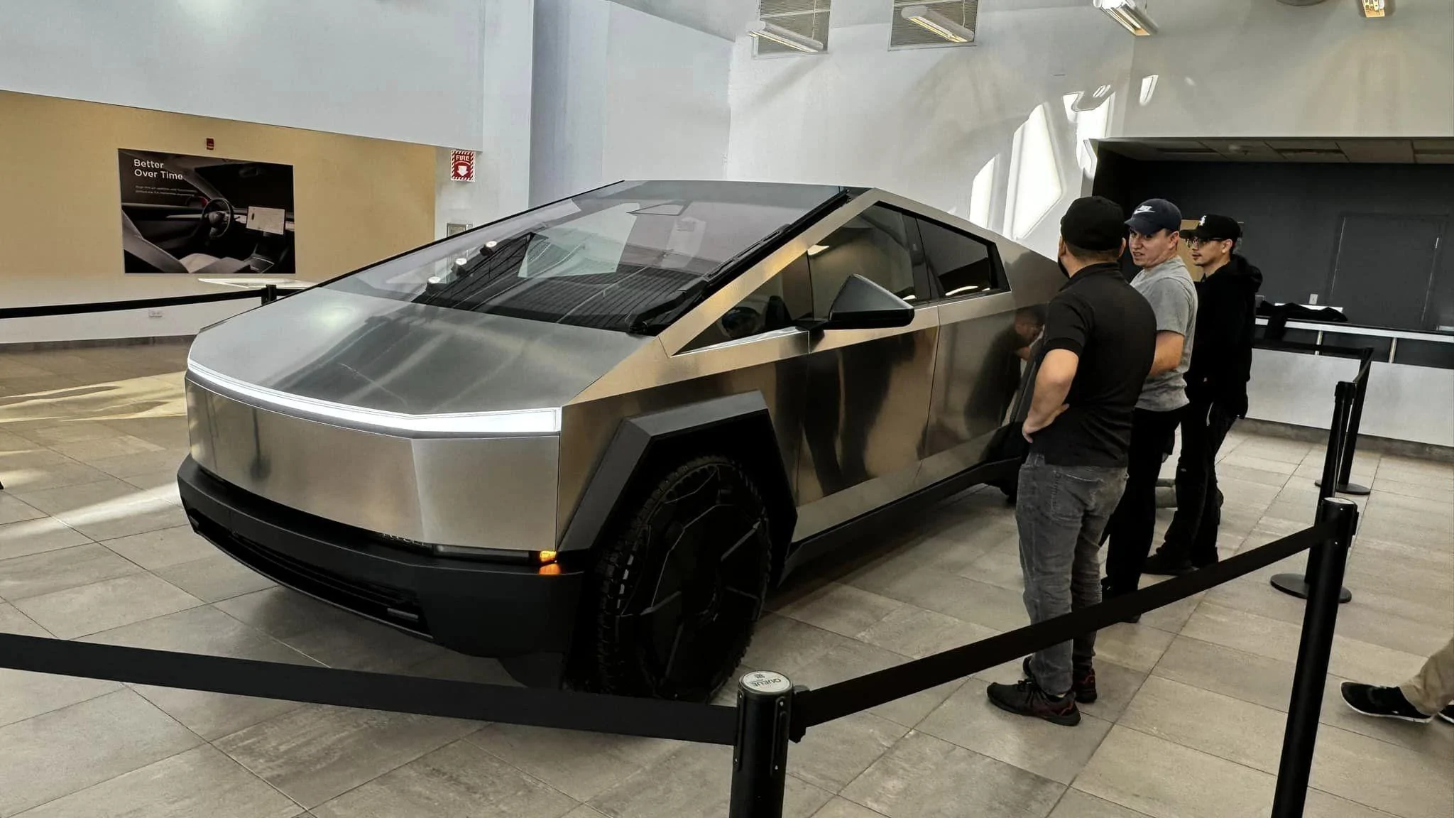Tesla Cybertruck Tesla Cybertruck @ Naperville, IL Store / Showroom -- Just Arrived! 409019097_10161703094957975_6268782635796321055_n