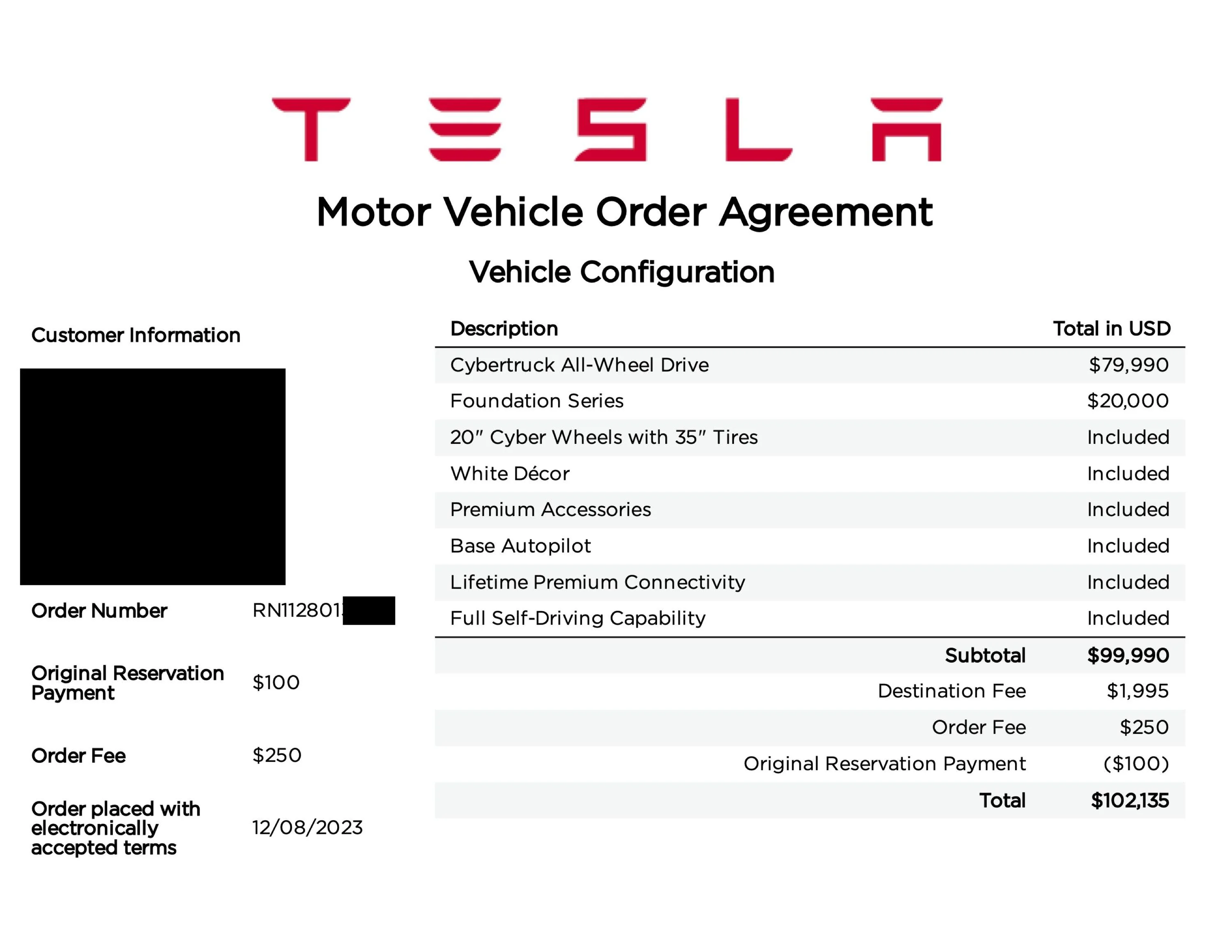 Tesla Cybertruck Got my Foundation Series reservation (Florida) - Cyberbeast or Dual Motor? Screenshot 2023-12-08 at 22.44.42