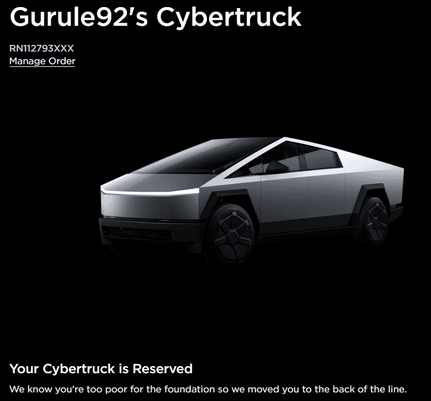 Tesla Cybertruck Just Ordered My Foundation Series Allocation! Post Your Invitations / Order Confirmations! 🙌 1702102128888