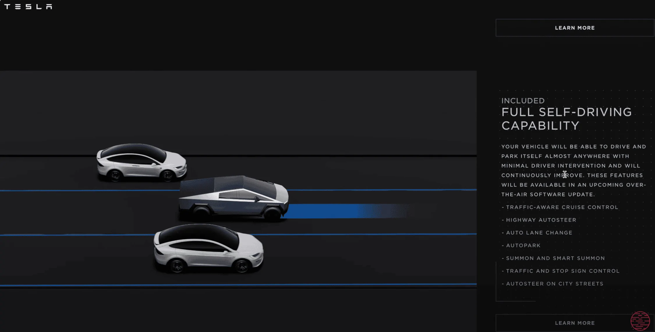 Tesla Cybertruck Foundation Series: FSD Capability = FSD Included? Screenshot 2023-12-09 at 17.23.07