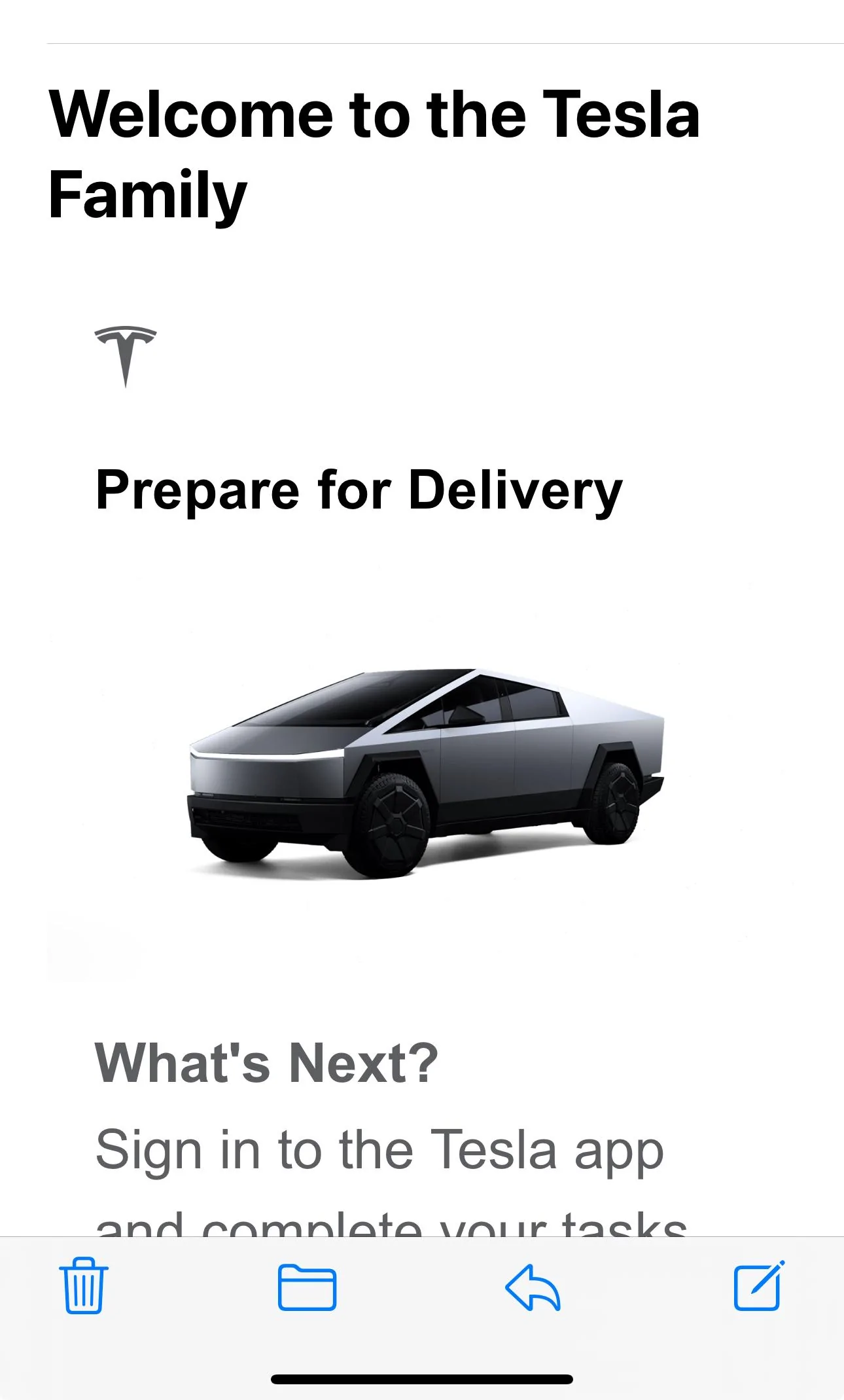 Tesla Cybertruck "Prepare for Delivery" Email Received for RN11278xxxx (Cybertruck Foundation Series Cyberbeast AWD)! 😱 Cybertruck order prepare for delivery email
