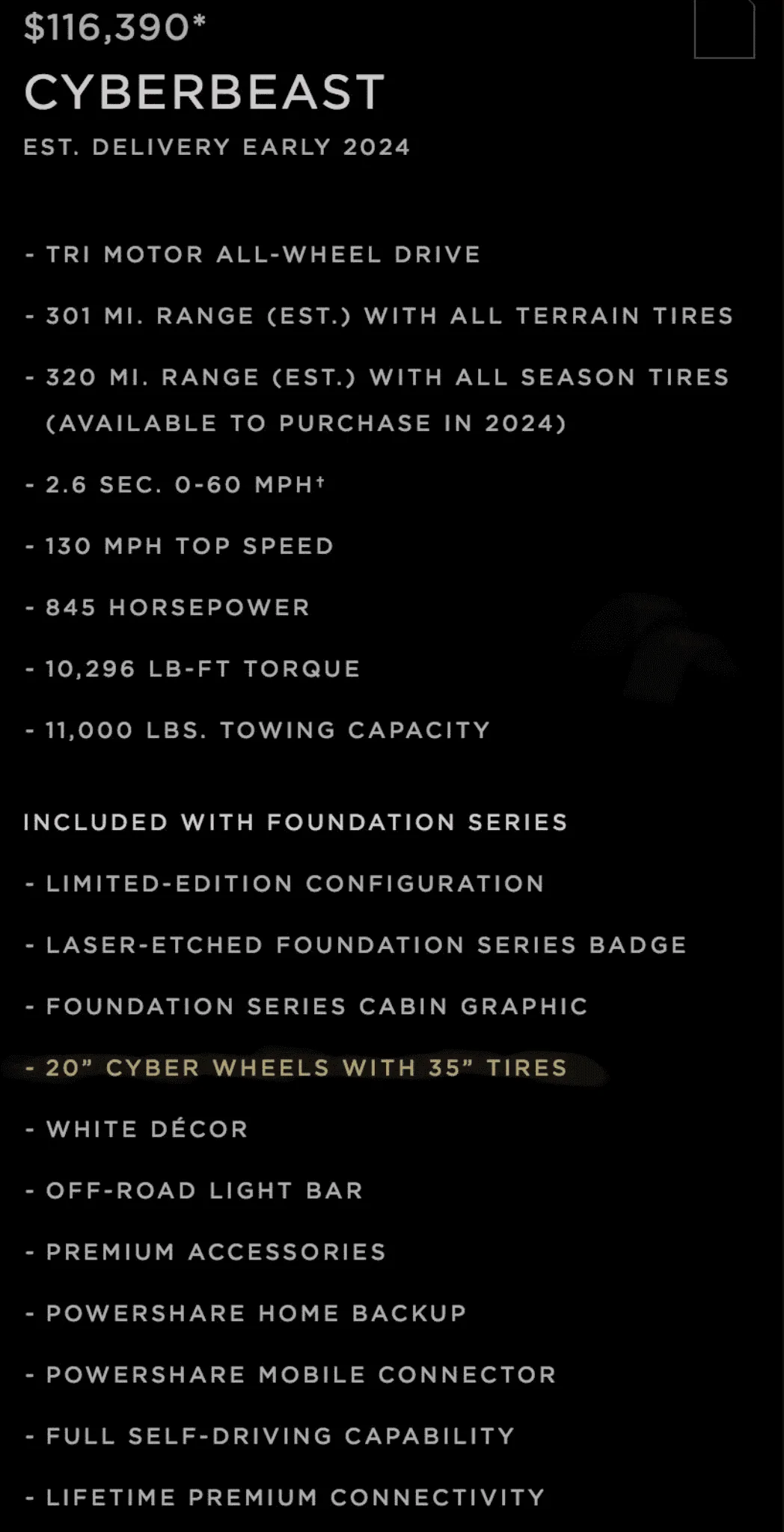 Tesla Cybertruck Just Ordered My Foundation Series Allocation! Post Your Invitations / Order Confirmations! 🙌 1702322339848