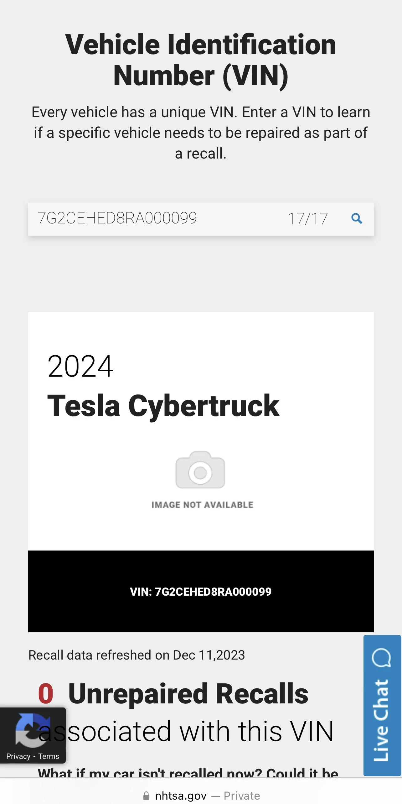 Tesla Cybertruck Tesla's Cybertruck VIN Activation Tracker (NOT Customer VIN Allocations) 96F96374-2E63-48FF-9E9F-C883BA659716