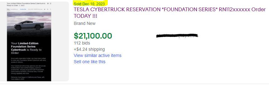 Tesla Cybertruck People are selling Founder Invites (Good or Bad) 1702399997760