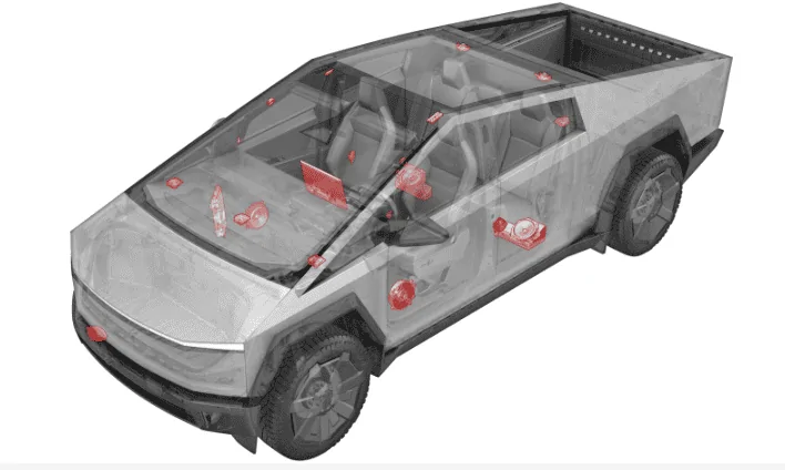 Cybertruck EPC parts catalog page is up! -- Part numbers # and ...