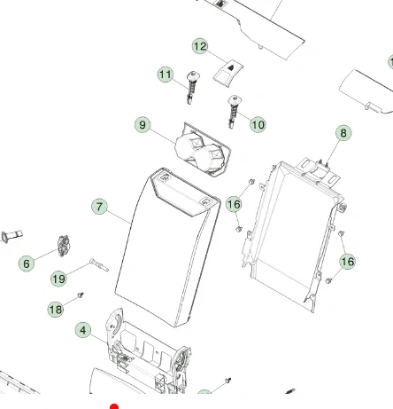 Tesla Cybertruck Cybertruck EPC parts catalog page is up! -- Part numbers # and schematics / diagrams of parts & components 1702517497615