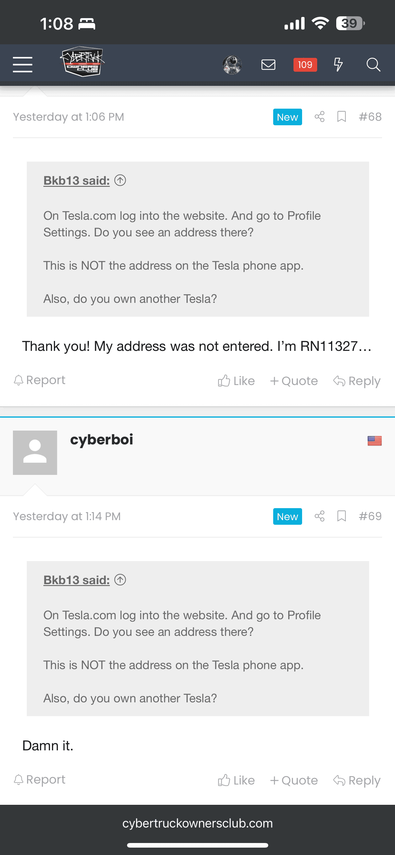Tesla Cybertruck Tesla not following reservation order numbers IMG_5958