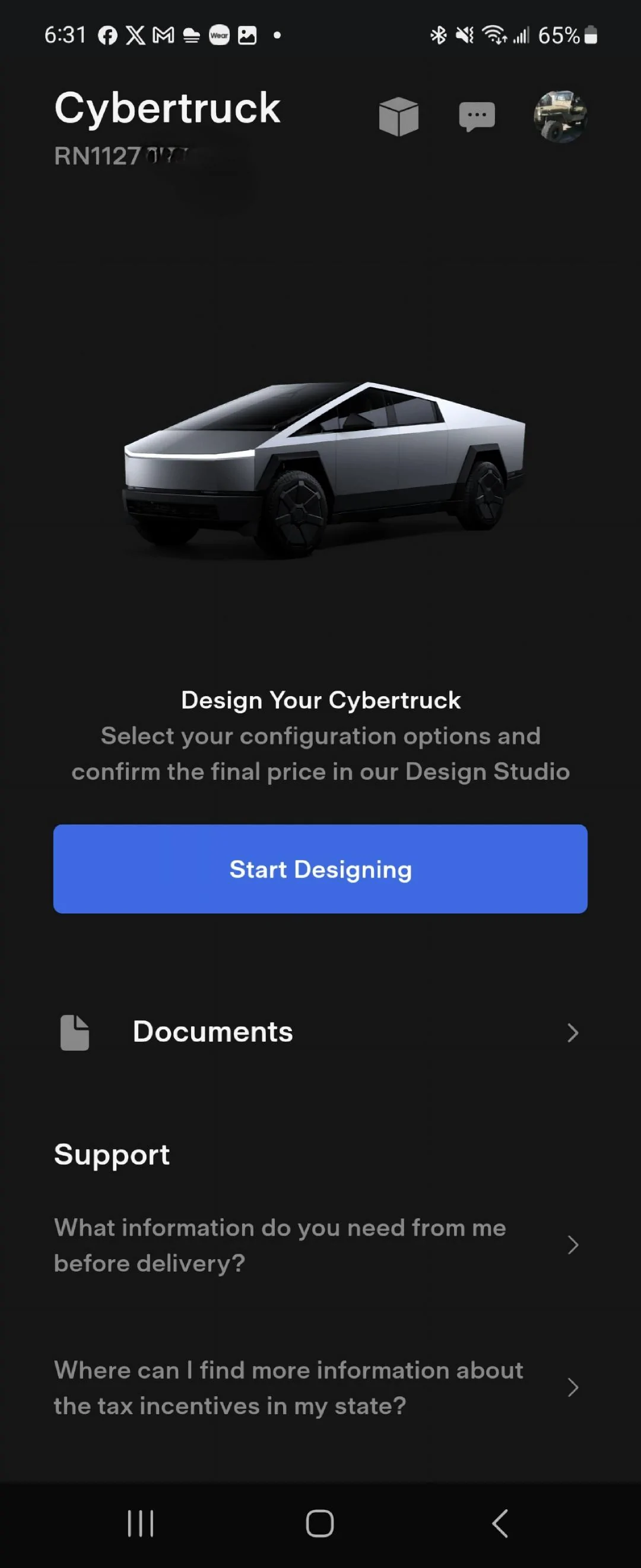 Tesla Cybertruck Tesla not following reservation order numbers Screenshot_20231215_063125_Tesla