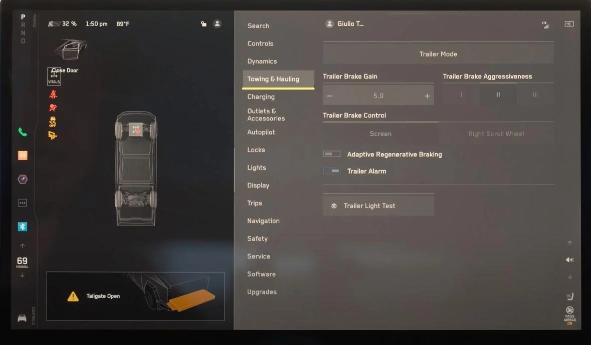 Tesla Cybertruck Trailer brake controller and towing numbers CTDRIVEN! - Towing n Hauling - YouTu