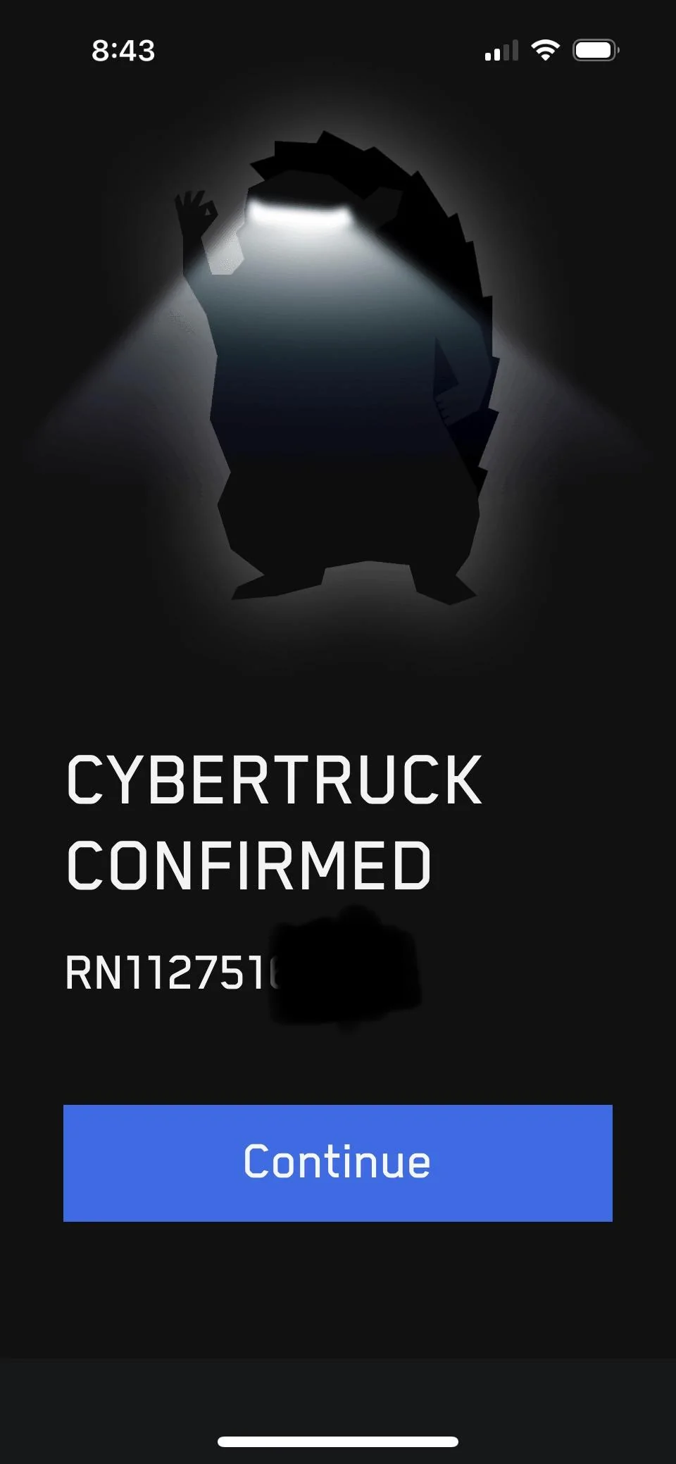 Tesla Cybertruck 2nd Wave of Order Invitations Arriving❗️CHECK YOUR APP or TESLA.COM ACCOUNT IMG_4061