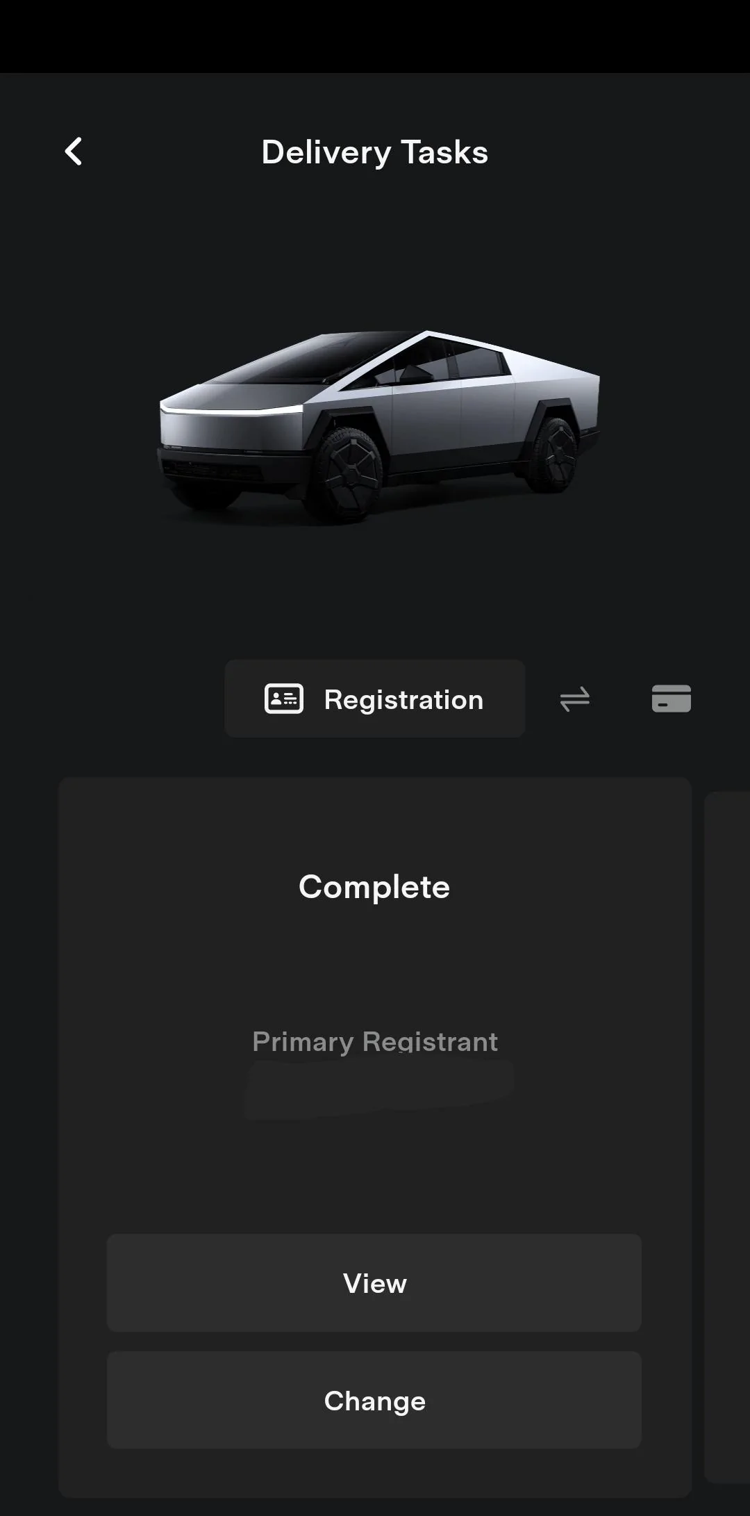 Tesla Cybertruck App Screenshots: once you've placed your Cybertruck order (not reservation) Screenshot_20231217_141404_Gallery