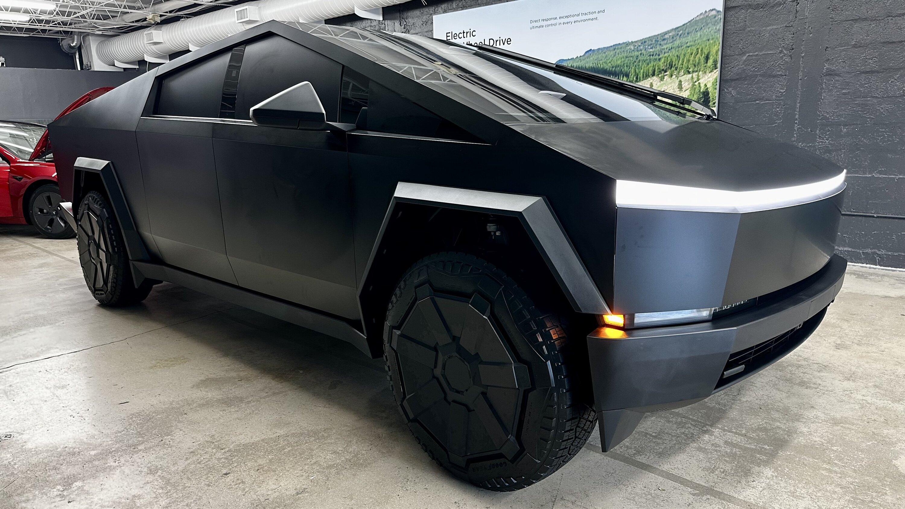 Tesla Cybertruck Black Cybertruck in Miami Showroom IMG_5747