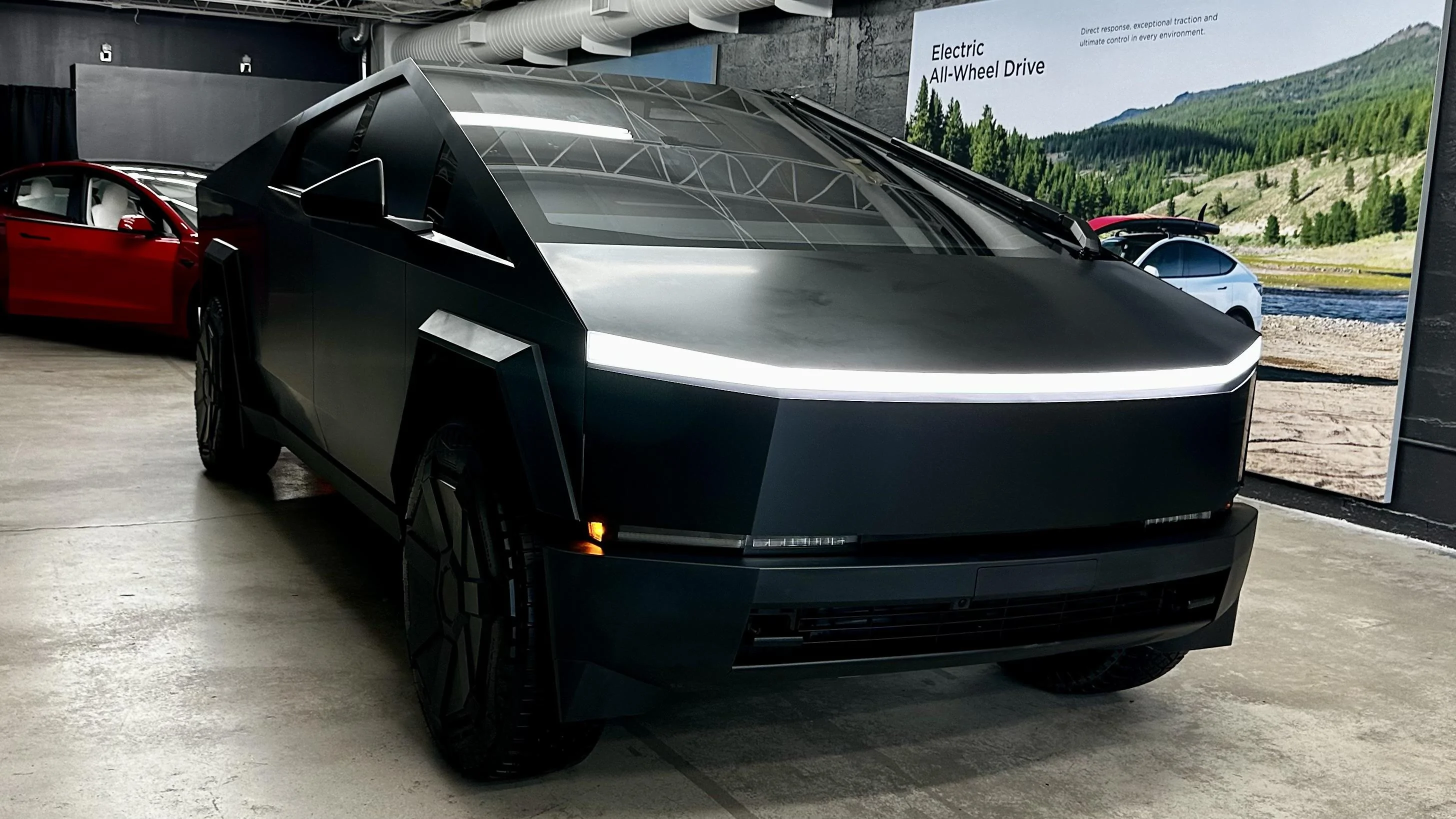 Tesla Cybertruck Black Cybertruck in Miami Showroom IMG_5744