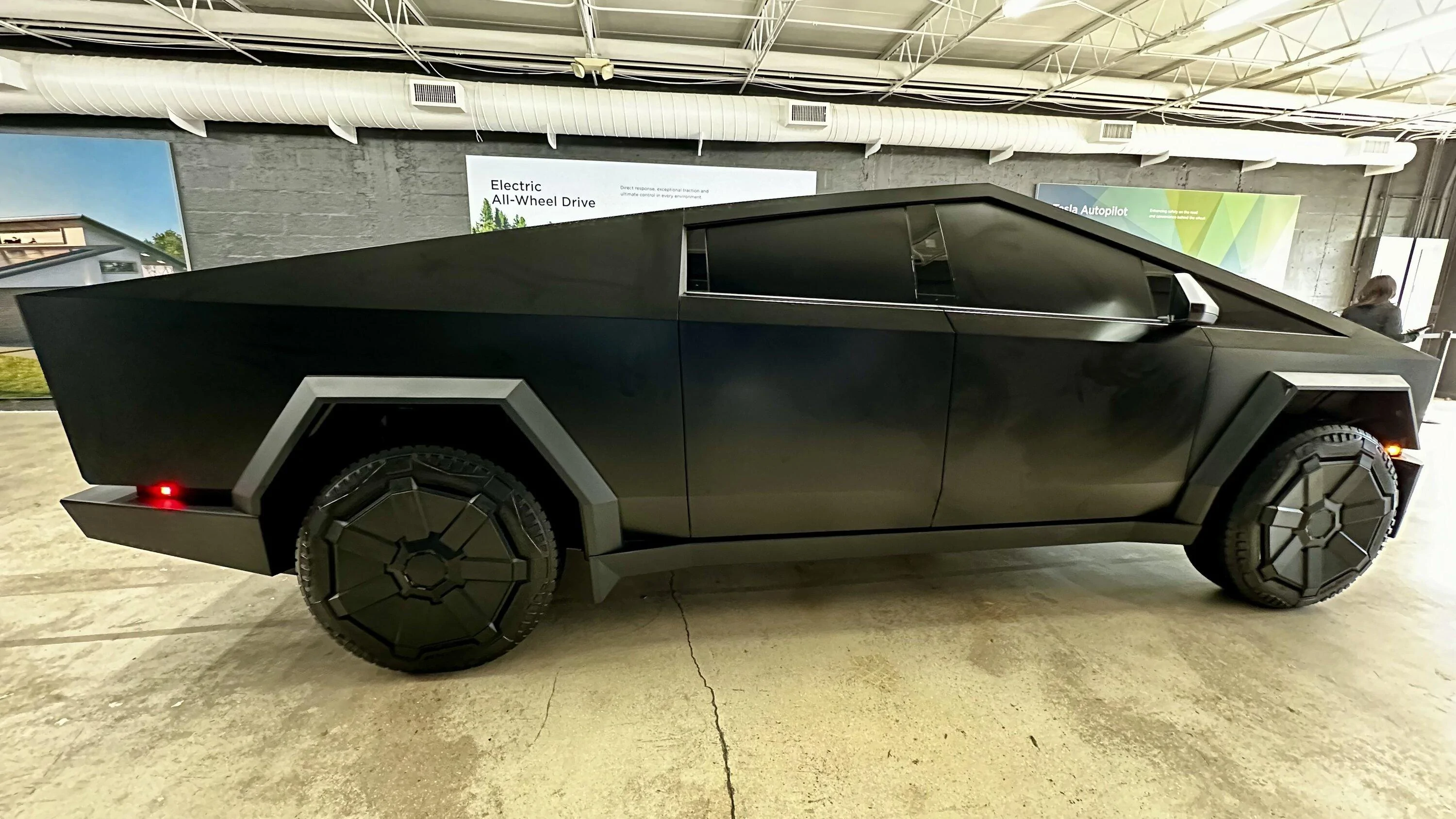 Tesla Cybertruck Black Cybertruck in Miami Showroom IMG_5727