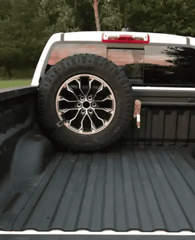 Tesla Cybertruck Spare tire questions Option1