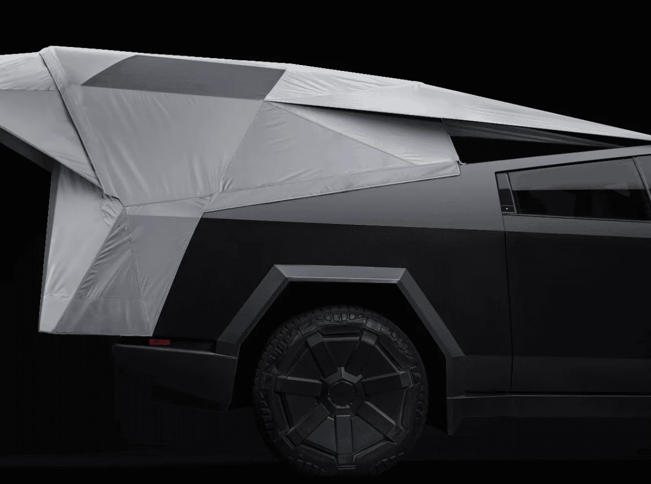 Tesla Cybertruck Panels ARE Magnetic? Basecamp Mounts..... Screenshot 2023-12-20 at 1.45.58 PM