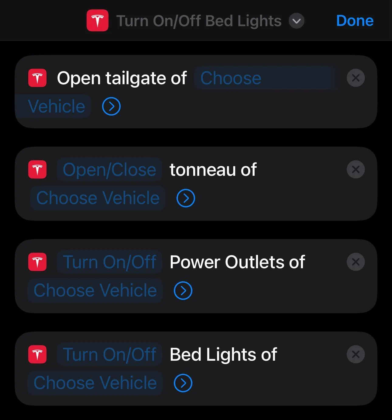 Tesla Cybertruck iOS app shortcuts for Cybertruck (in iOS update 4.28.1) ios-app-cybertruck-shortcuts-v0-vcfren8iur7c1