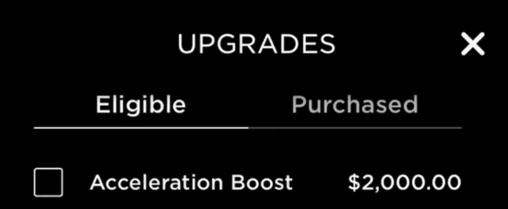 Tesla Cybertruck Top speed limited Screenshot 2023-12-23 at 22.44.03