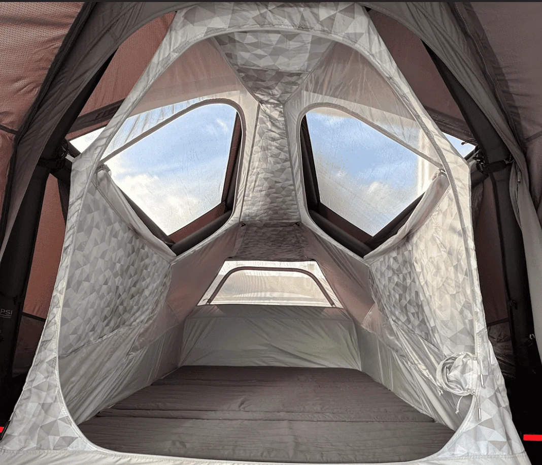 Tesla Cybertruck Camp Mode -- heated bed / vault? 1703438274943