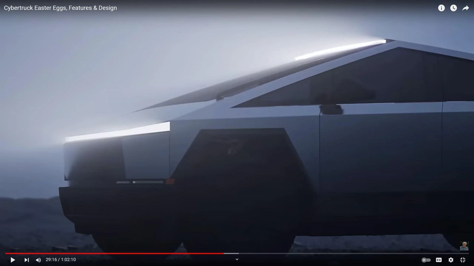 Tesla Cybertruck Programmable Upper Lightbar Cybertruck_Off_RoadLightbaPowerHookupEasterEgg_20231224_1307
