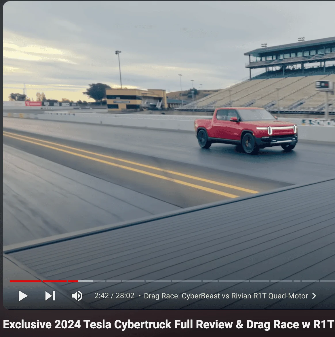 Tesla Cybertruck Rivian CEO Doesn’t Think Cybertruck Will Lure Away R1T Customers... Agree / Disagree? Screenshot 2023-12-25 at 7.14.22 PM