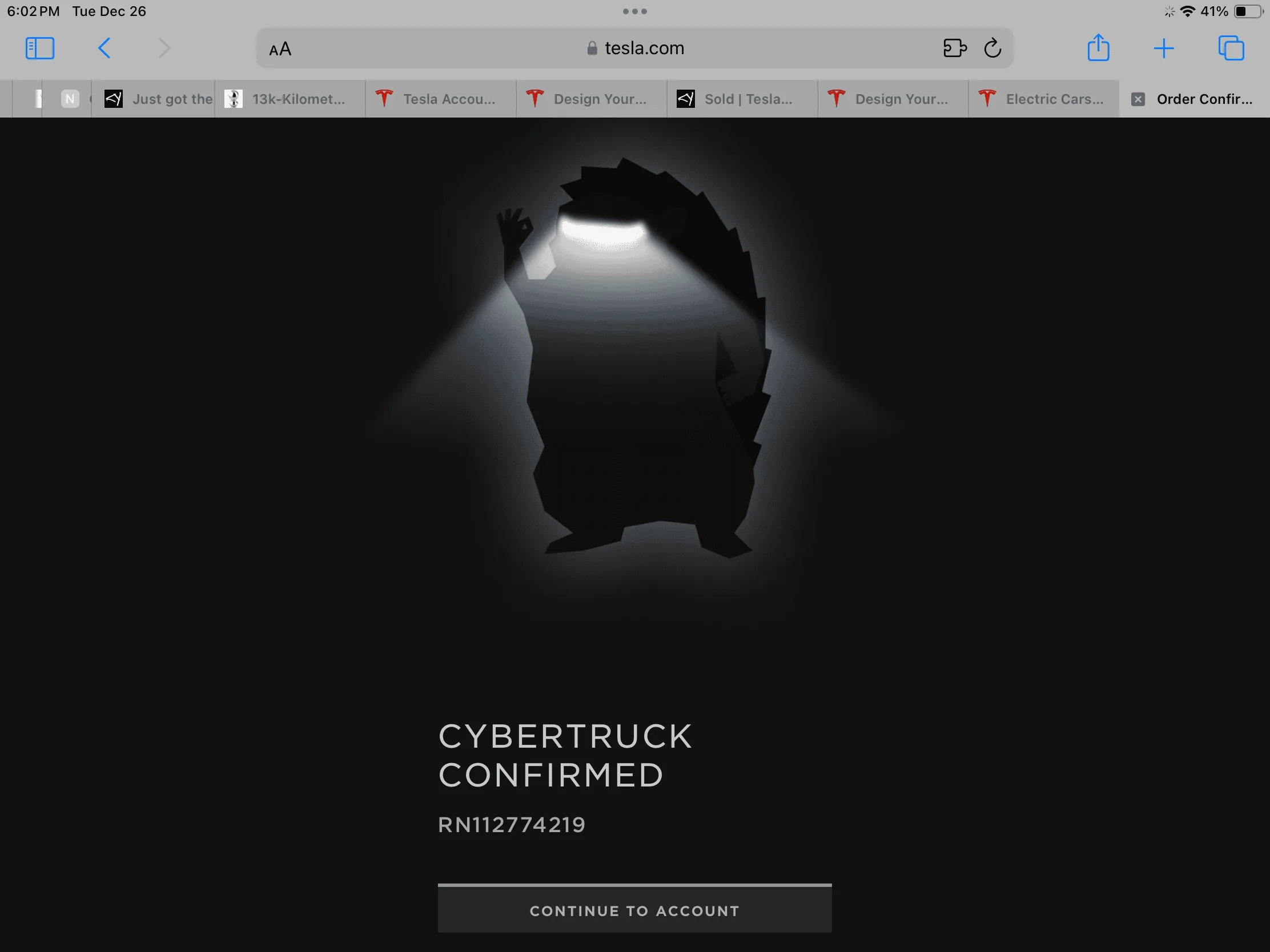 Tesla Cybertruck My Founder’s Invitation Arrived! IMG_1510
