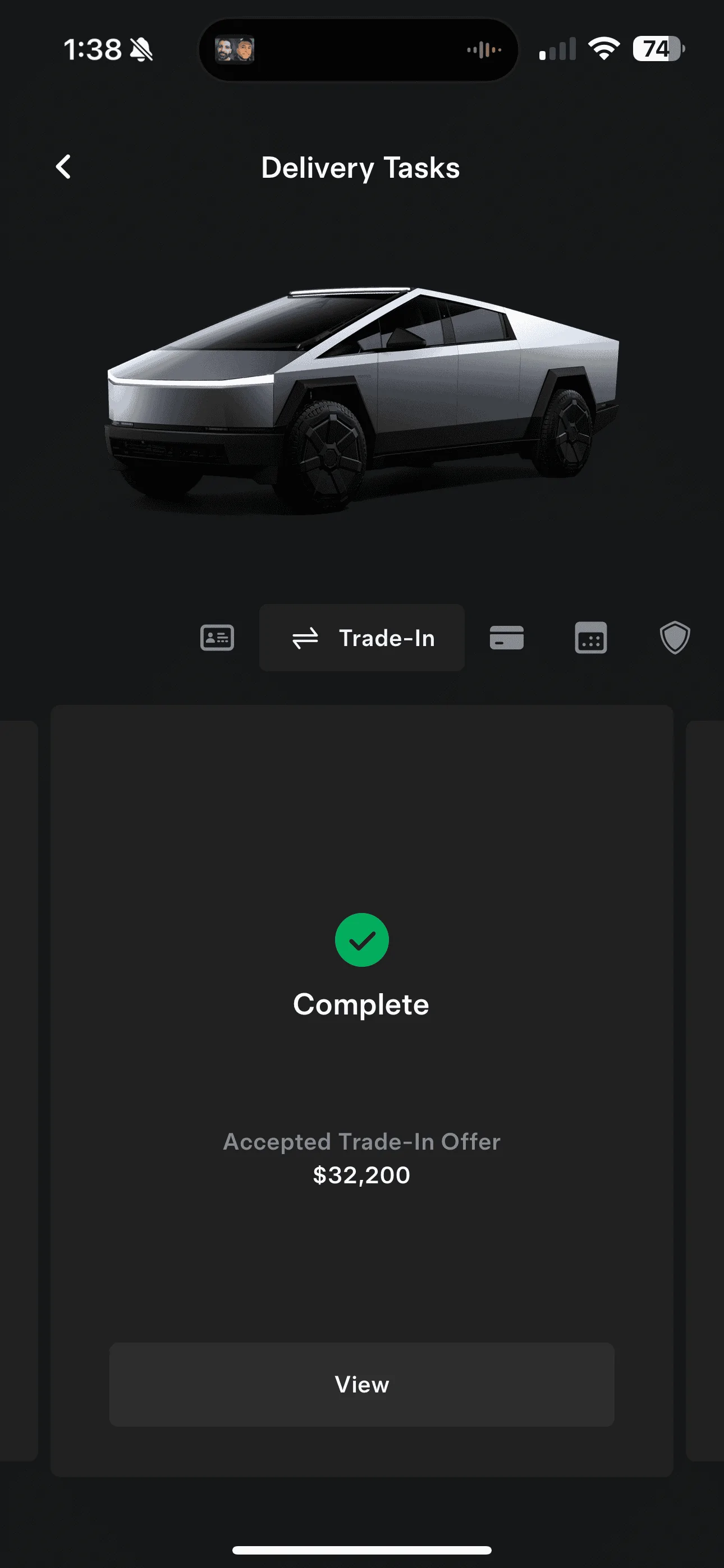 Tesla Cybertruck Final payment completed for my Foundation Series! IMG_0379