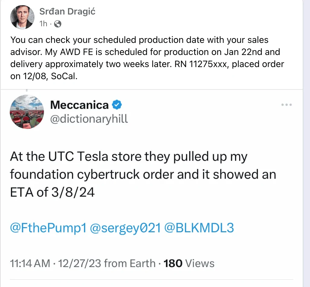 Tesla Cybertruck Final payment completed for my Foundation Series! Screenshot 2023-12-27 at 4.06.56 PM