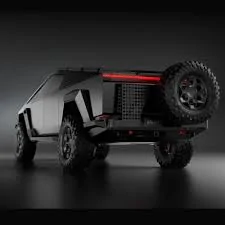 Tesla Cybertruck Unplugged Performance shows their dry carbon wide fenders + 22" Cyberhex wheels B3180397-2C17-4CBC-A99D-C66298C7D2D2
