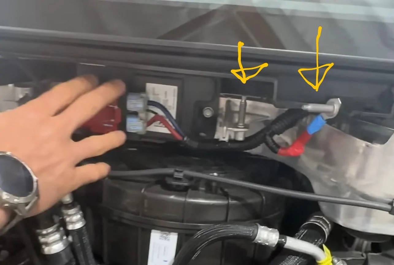 Tesla Cybertruck Frunk Auxiliary Power Tap / Power Feed Specs (48V and 400W) Screenshot_20231228_151346_Firefox~3