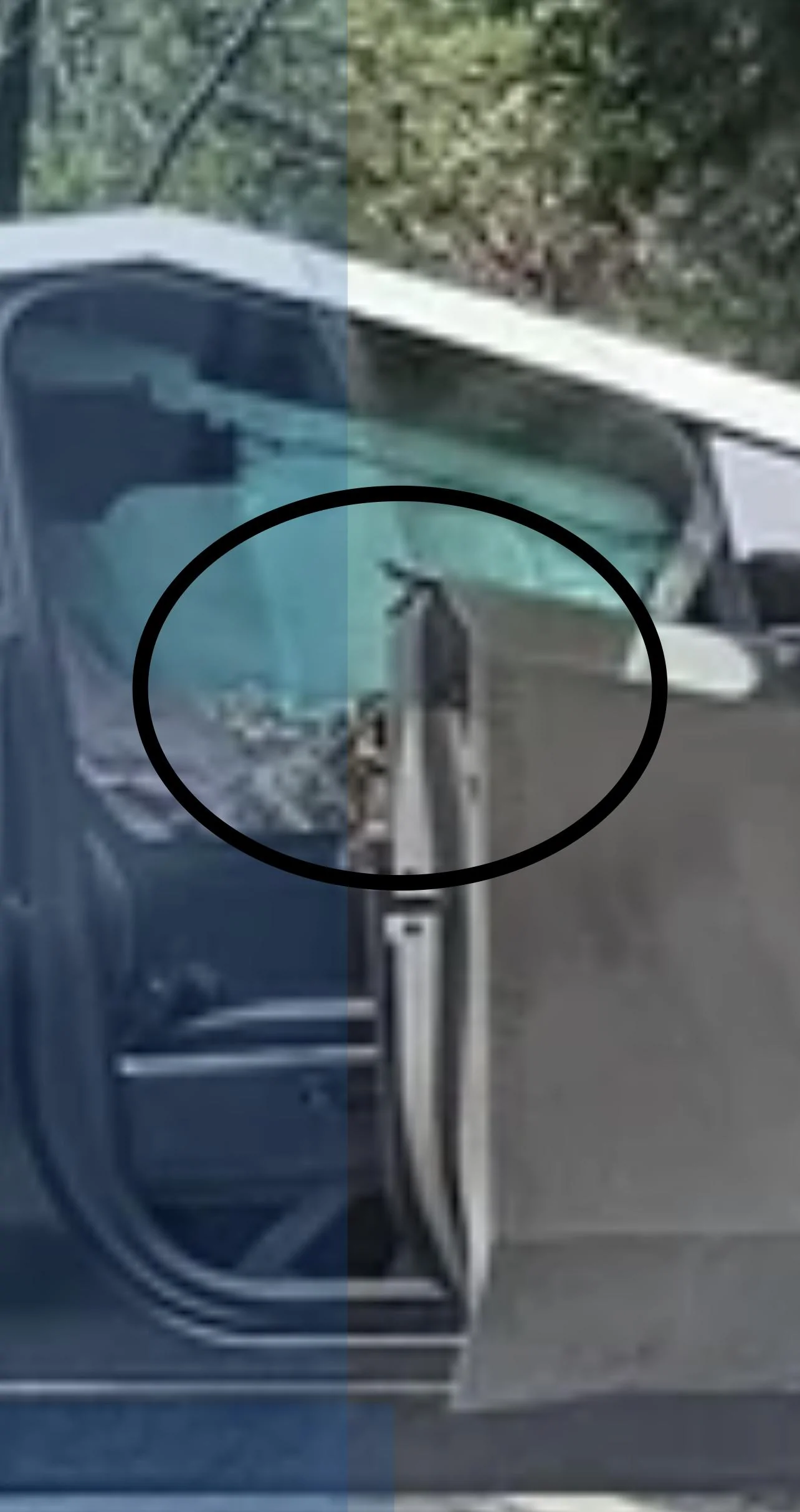 Tesla Cybertruck First Cybertruck crash accident -- head on collision w/ Toyota Corolla 1F729520-F086-448A-9526-96C3EA6725D1