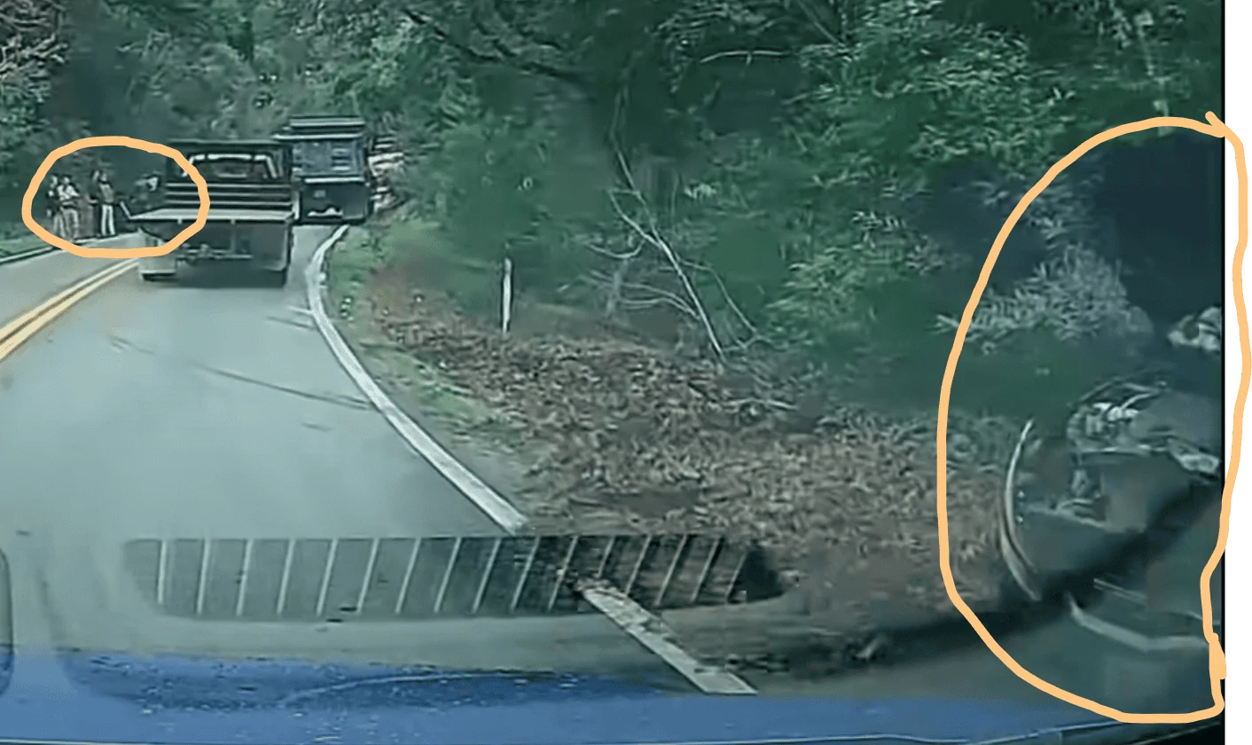 Tesla Cybertruck First Cybertruck crash accident -- head on collision w/ Toyota Corolla 1703906494133
