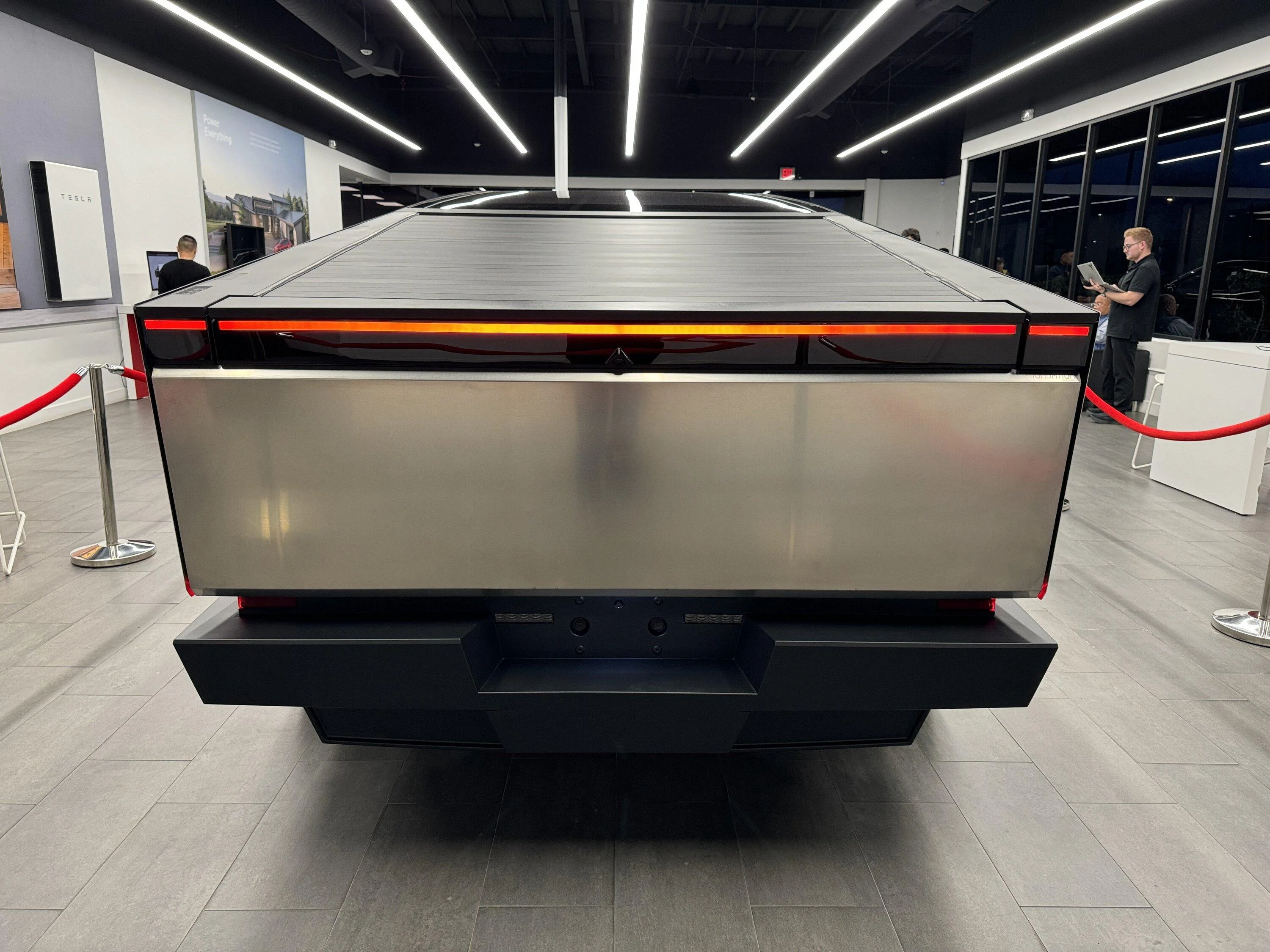 Tesla Cybertruck Cybertruck is at the Irvine Service Center in Orange County, CA (12/31/23) GCs_sb5bsAACx7B