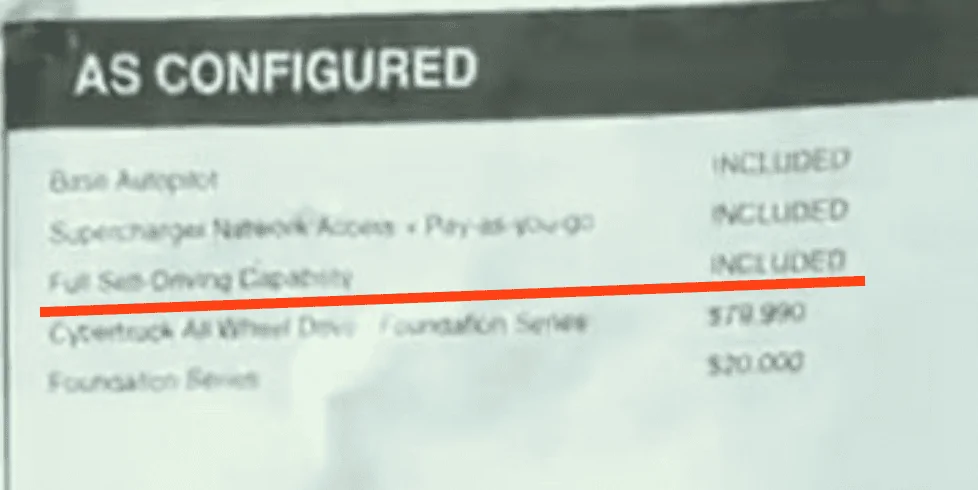 Tesla Cybertruck NO TAX CREDIT!  Tesla Cybertruck 2024 Screenshot 2024-01-03 at 11.43.24