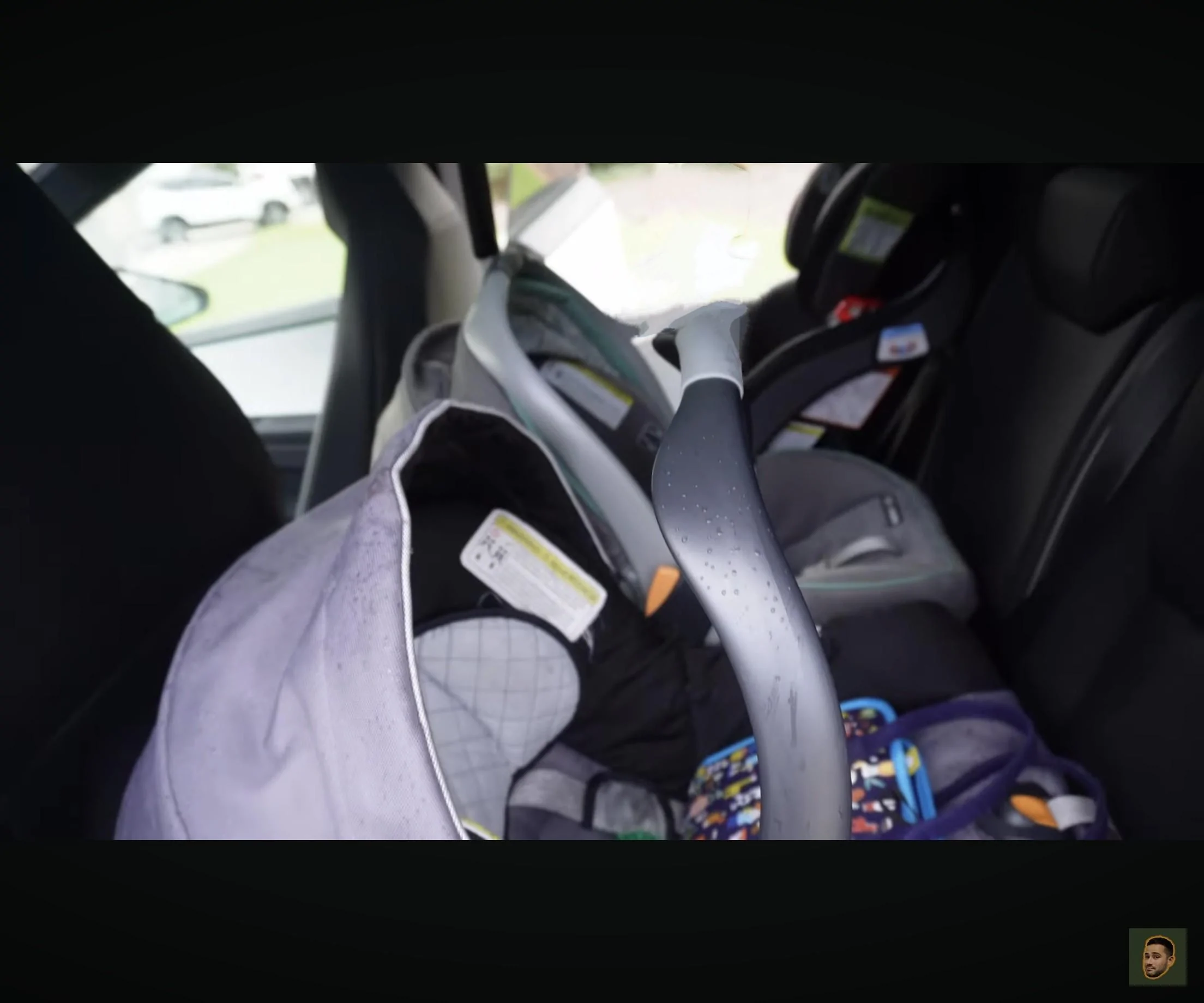 Tesla Cybertruck Child car seats test! Fits up to 3 across (with 2 rear facing infant) Screenshot_20240104-233007~2