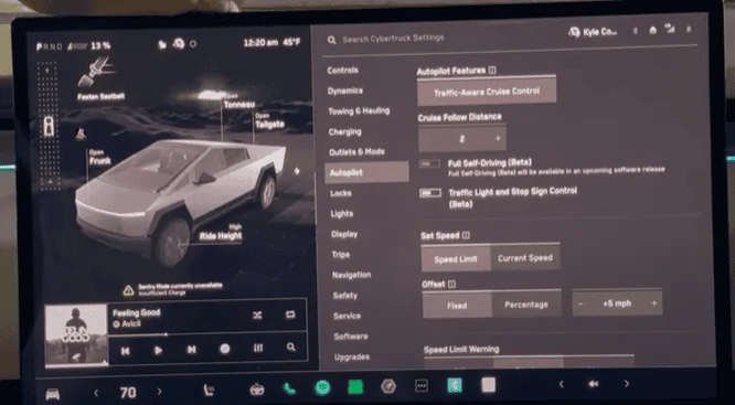 Tesla Cybertruck No CyberTruck reviews showing details about AP, FSD etc. 1704469020786
