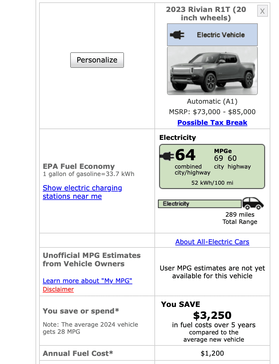Tesla Cybertruck Cybertruck Highway Range Test (Dual-Motor AWD) -- Run Until Battery Empty (by Out Of Spec) Screenshot 2024-01-05 at 16.52.10