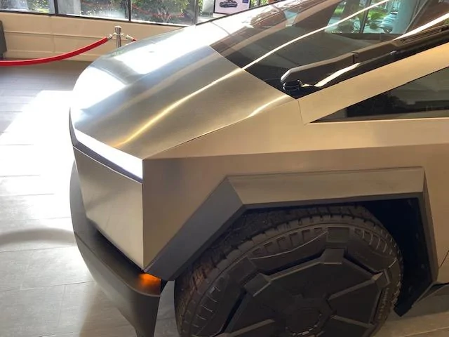 Tesla Cybertruck I viewed the Cybertruck today - MUST SEE IN PERSON!!! C2C9CDCE-8328-4190-8F10-8DE6440E80A9